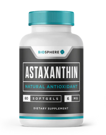 BIOSPHERE Astaxanthin 6mg S/Gels 60s